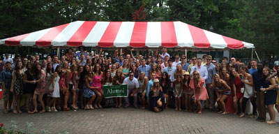 Class of 2014 celebrates at 100 Days After Graduation Party