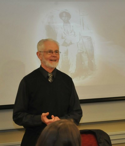 Dr. Murray teaching in the Fall 2015 semester.