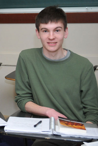 Mike Clemens '15 is researching the gender gap in young adult literature.